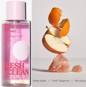 PINK Victoria's Secret Fresh & Clean Fragrance Body Mist 8oz NEW